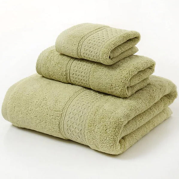 100% Cotton Premium Ring Spun Towel Set