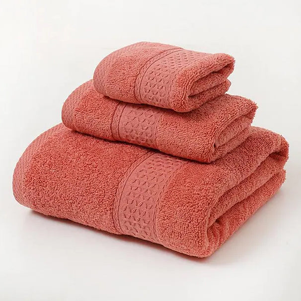 100% Cotton Premium Ring Spun Towel Set