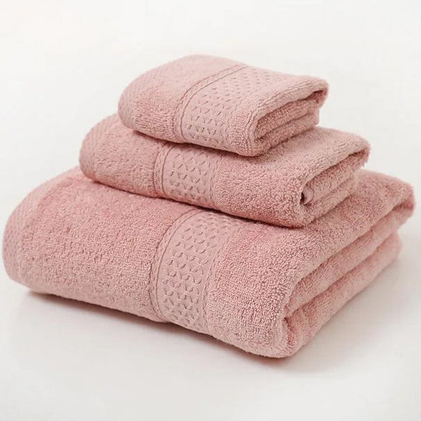 100% Cotton Premium Ring Spun Towel Set