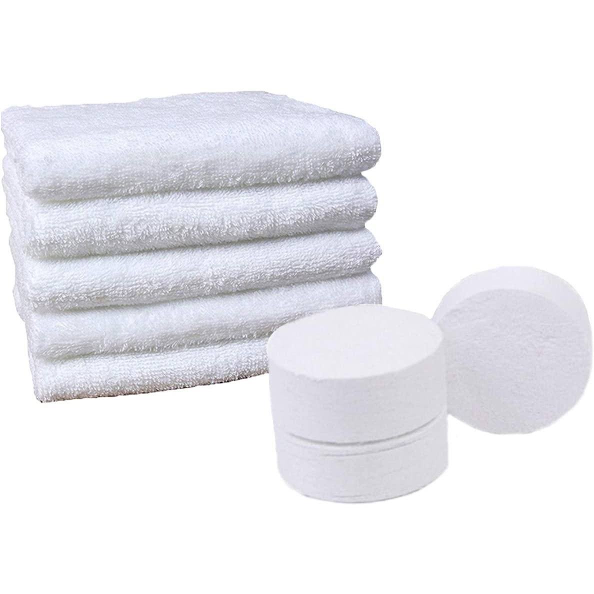 100-Pack: Mini Compressed Towels