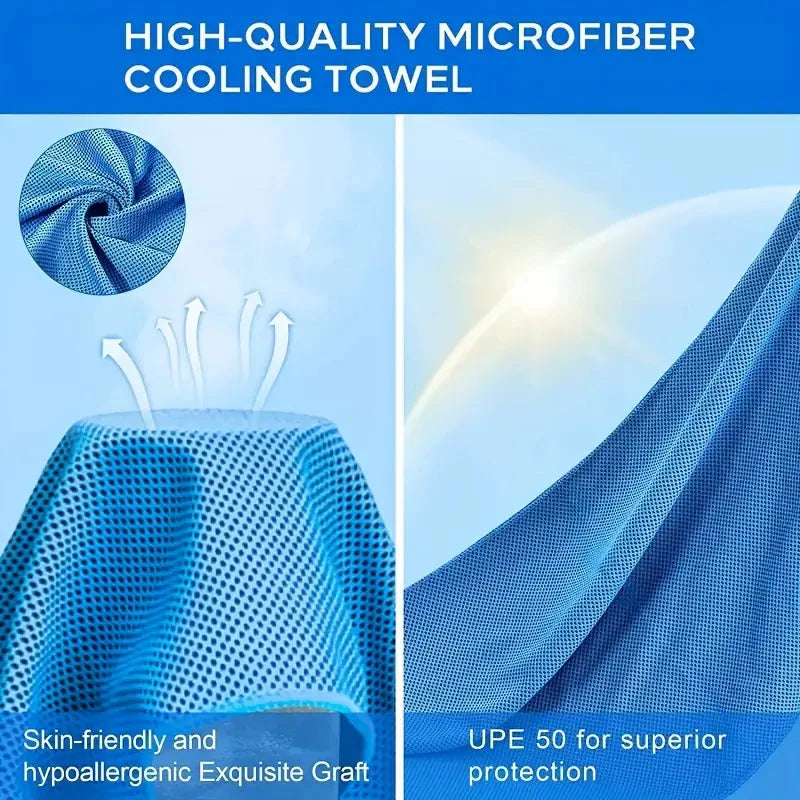 2-Pack: Quick Drying Absorbent Cooling Towels