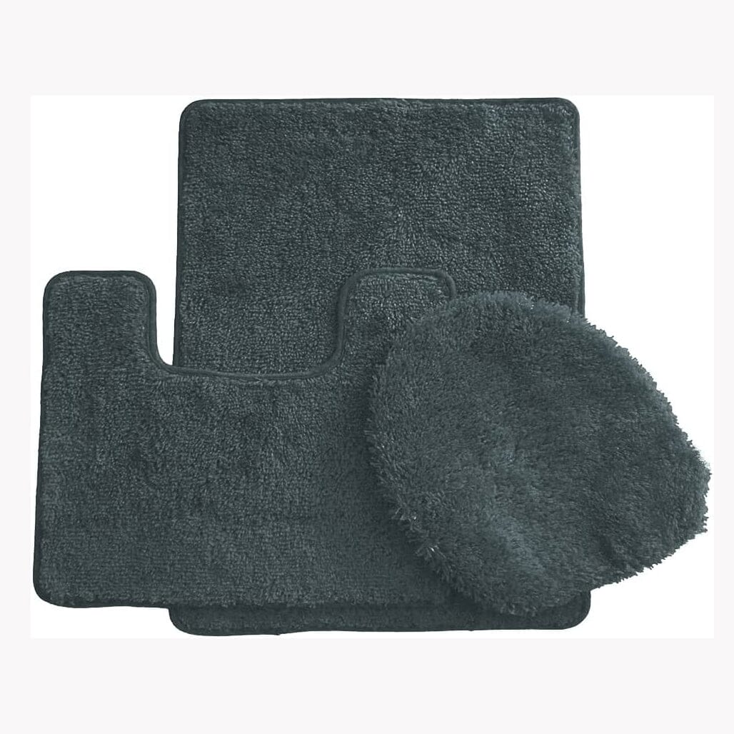 3-Piece Set: Simple Elegance by Ben&Jonah Bath Rug