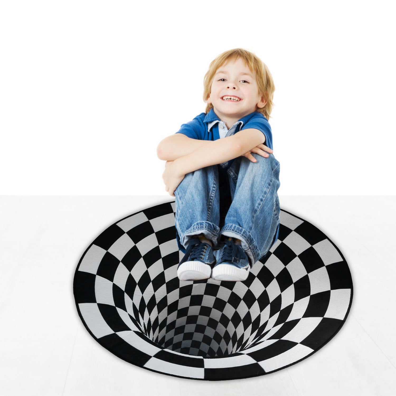 3D Visual Floor Area Anti-Slip Mat