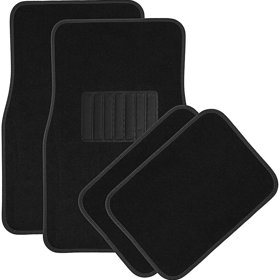 4-Piece: OxGord Luxe Carpet-Floor-Mats Set