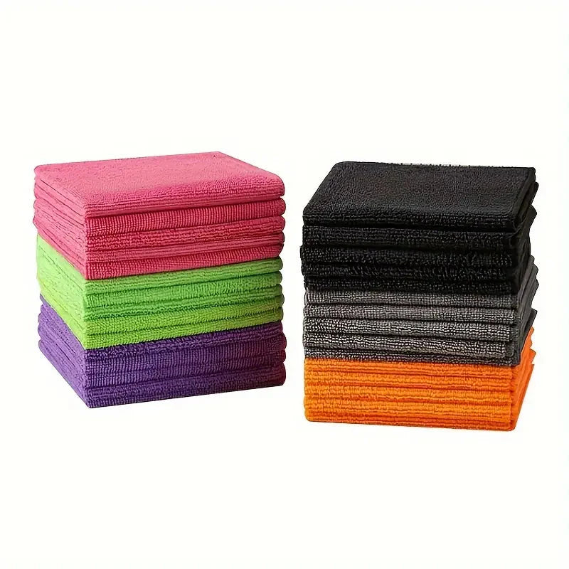 5-Pack: Household Cleaning Towel Set Non-Linting Cleaning Cloth