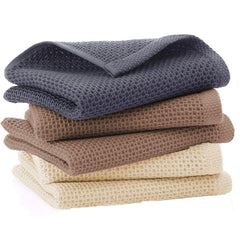 6-Pack: Cotton Waffle Woven Kitchen Towel