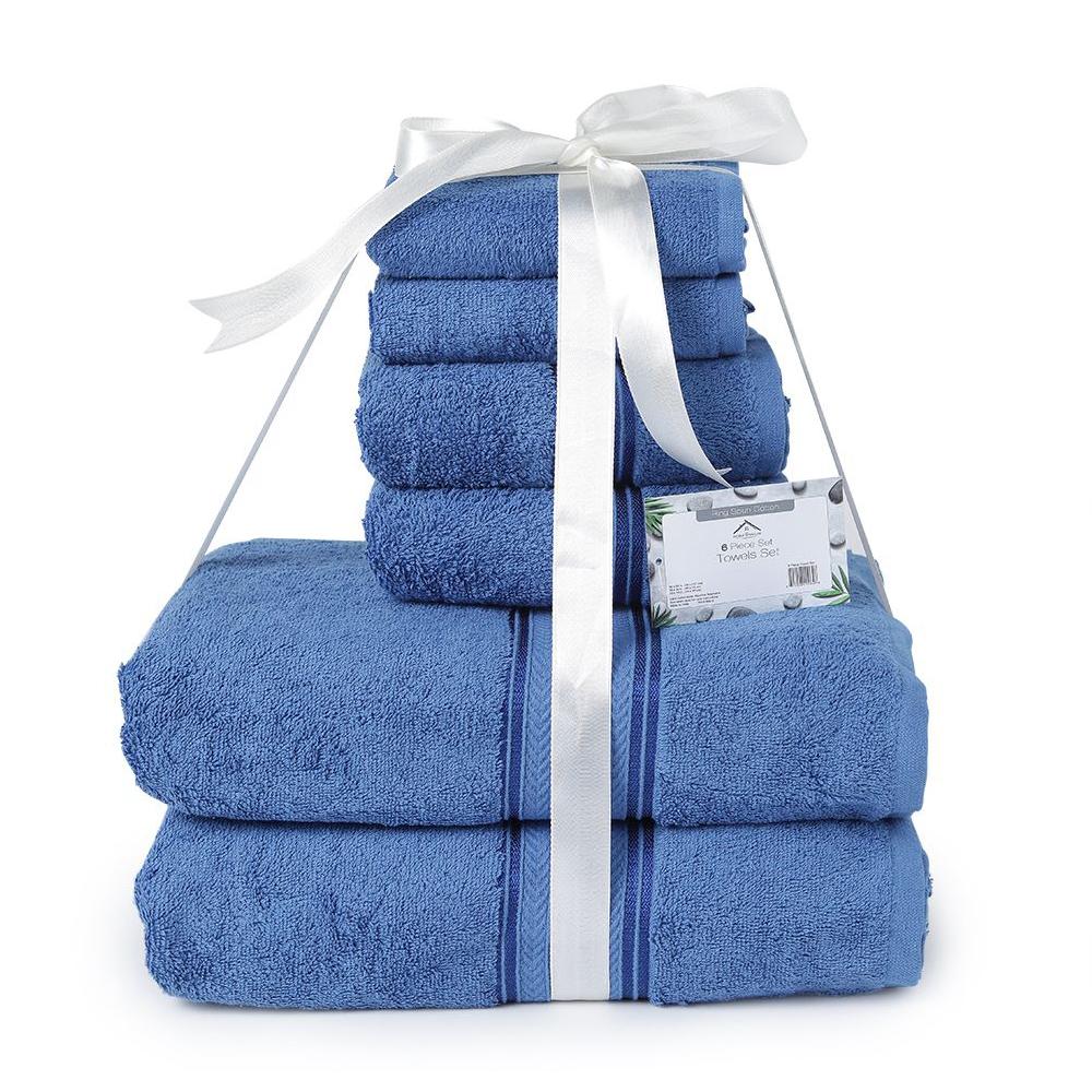 6-Piece: Ultra Soft Towel Set