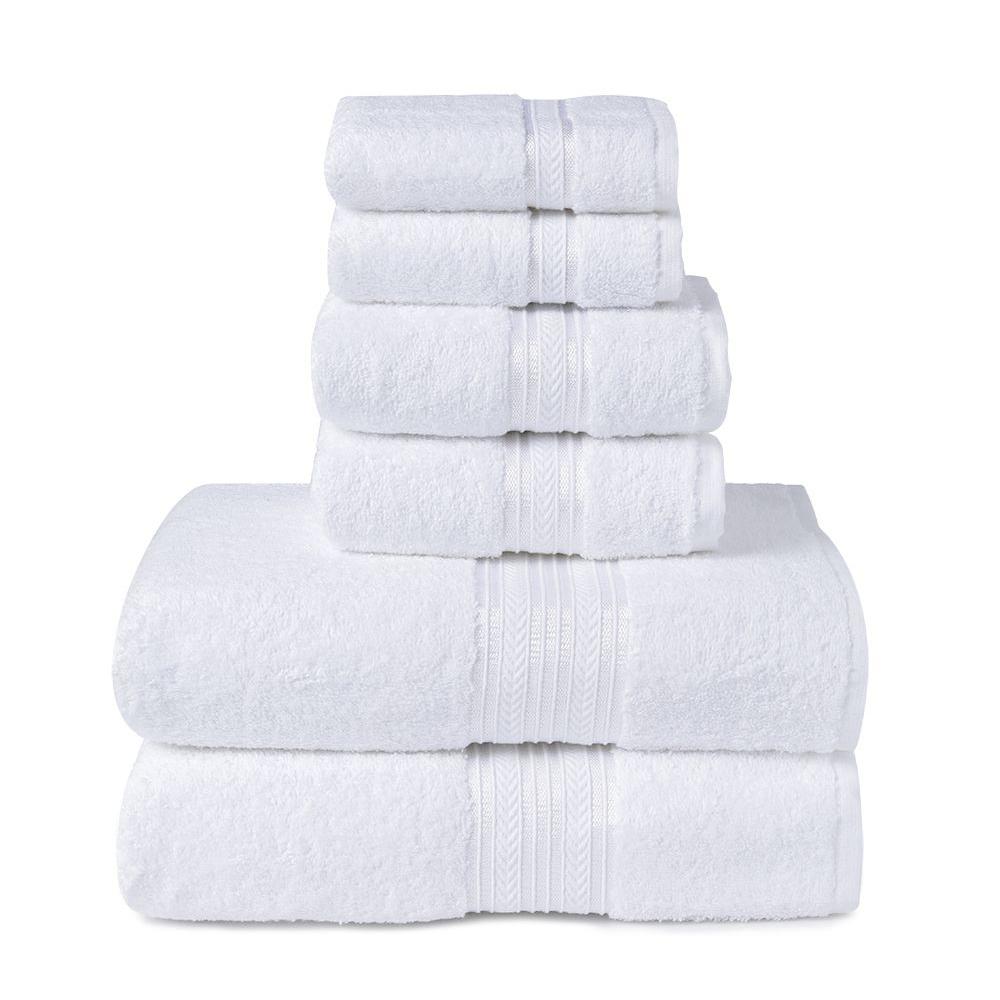 6-Piece: Ultra Soft Towel Set