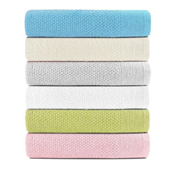 6-Piece: Dan River Popcorn Cotton Bath Towel Set