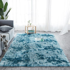 Tie-dye Printing Area Rug Carpet Velvet Carpet PV Living Room Study Bedside Bedroom Carpet