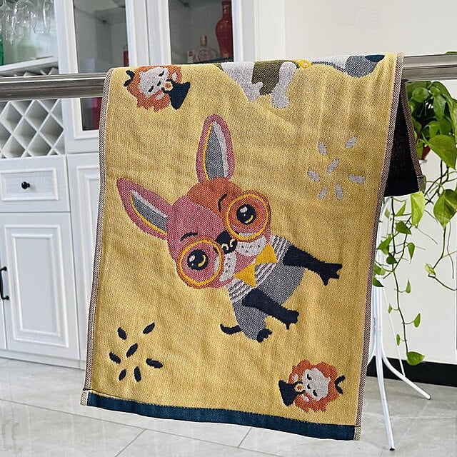 New Three-Layer Gauze Children'S Towel Breathable, Easy-To-Wash And Easy-To-Dry Children'S Towel Soft Cotton Face Towel