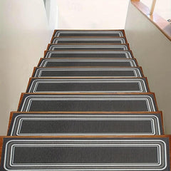 1pc Edging Stair Treads Non-Slip Carpet Mat 30 In X 8 In (76 X 20cm)Indoor Stair Runners Rugs For Wooden Stairs, Stair Rugs For Your Family