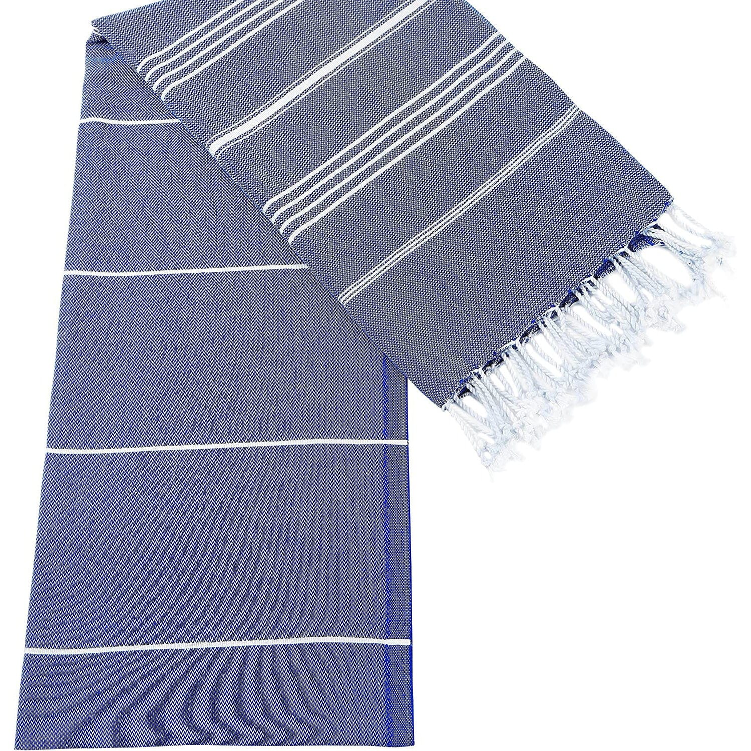 Cacala Pure Series Lightweight 100% Turkish Cotton Super Soft Peshtemal Luxury Bath Towel