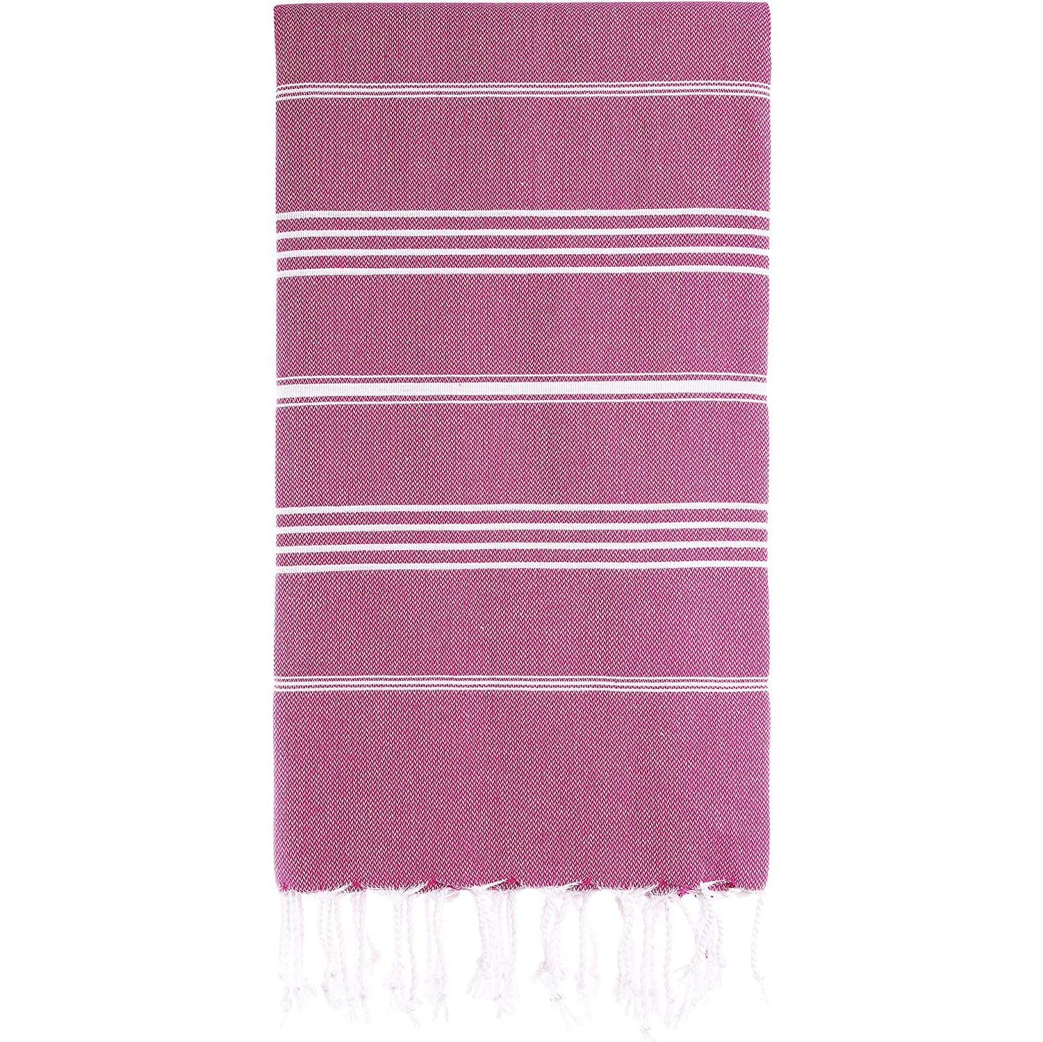 Cacala Pure Series Lightweight 100% Turkish Cotton Super Soft Peshtemal Luxury Bath Towel