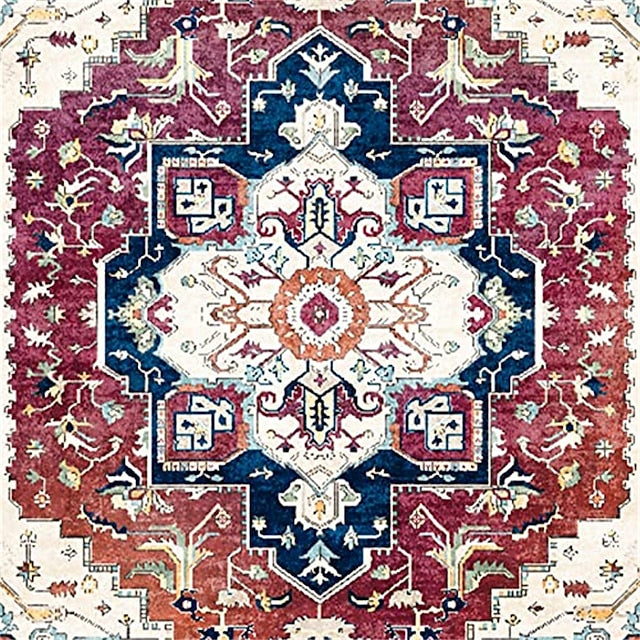 Mandala Bohemian Boho Runner Rug Area Rug Non Slip Floor Mat Bedside Livingroom Bedroom Indoor Outdoor