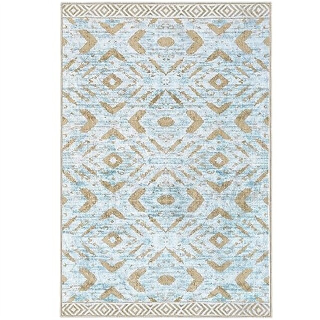 Geometric Abstract Runner Rug Kitchen Mat Non-Slip Oil Proof Rug Indoor Outdoor Mat Bedside Bedroom Decor Bathroom Mat Entrance Rug Door Mat