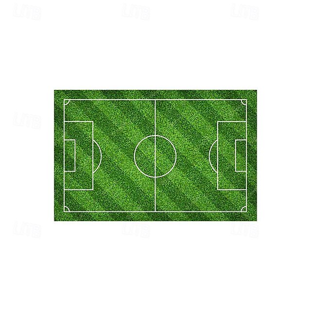 European Cup Football Field Carpet, Living Room Rug, Bedroom Bedside Carpet, Indoor Sports Field Carpet, Green Field Carpet