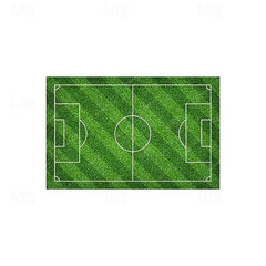 European Cup Football Field Carpet, Living Room Rug, Bedroom Bedside Carpet, Indoor Sports Field Carpet, Green Field Carpet