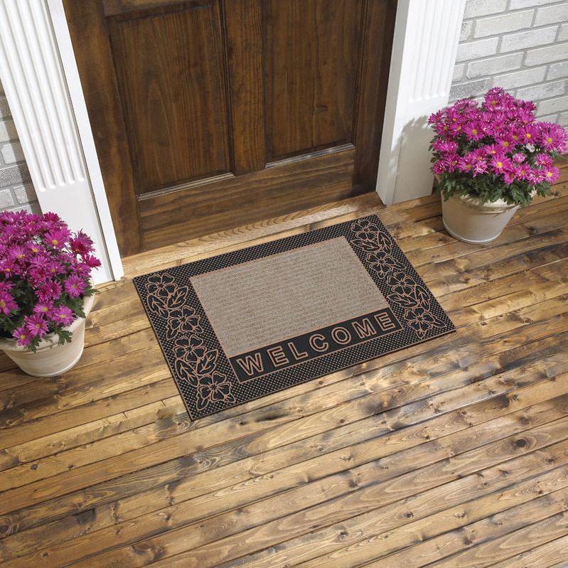 Durable Rubber Indoor Outdoor Door Mats