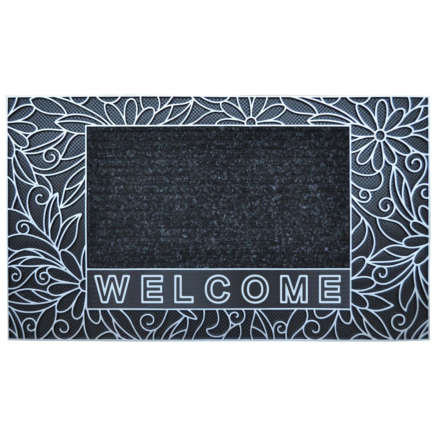 Durable Rubber Indoor Outdoor Door Mats