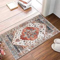 Mandala Bohemian Boho Area Rug Non Slip Floor Mat Bedside Livingroom Bedroom Indoor Outdoor