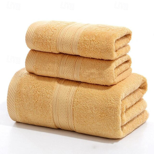 100% Bamboo Fiber Soft And Absorbent Solid Color Hand Towel Or Face Towel For Home Bathroom