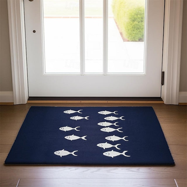 Sea Turtle Doormat Kitchen Mat Floor Mat Non-Slip Area Rug Oil Proof Rug Indoor Outdoor Mat Bedroom Decor Bathroom Mat Entrance Rug