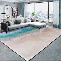 Rug Seawater Floor Mat Anti-Slip Door Mat Hallway Carpets Area Rugs Washable for Bedroom Living Room Kitchen Bathroom