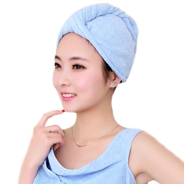 Fashion Women Microfiber Dry Hair Towel