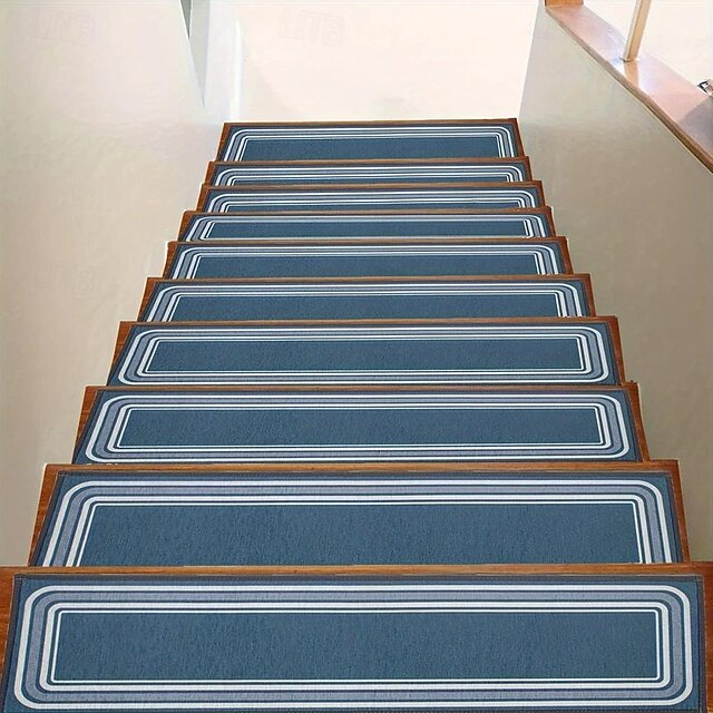 1pc Edging Stair Treads Non-Slip Carpet Mat 30 In X 8 In (76 X 20cm)Indoor Stair Runners Rugs For Wooden Stairs, Stair Rugs For Your Family