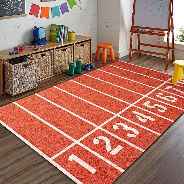 European Cup Football Field Carpet, Living Room Rug, Bedroom Bedside Carpet, Indoor Sports Field Carpet, Green Field Carpet