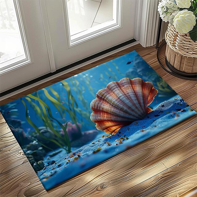 Octopus Doormat Kitchen Mat Floor Mat Non-Slip Area Rug Oil Proof Rug Indoor Outdoor Mat Bedroom Decor Bathroom Mat Entrance Rug