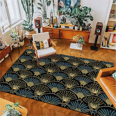 Art Deco Area Rug Kitchen Mat Non-Slip Oil Proof Floor Mat Livingroom Rug Indoor Outdoor Mat Bedroom Decor Bathroom Mat Entrance Rug Door Mat