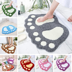 Bath Mat Non-slip Bathroom Rugs Mats Water Absorbent Non-Slip Mat Used in Bathroom, Shower, Room, Etc.Soft Flocking Bath Mat Machine Washable Bath Mat Bathroom Mat