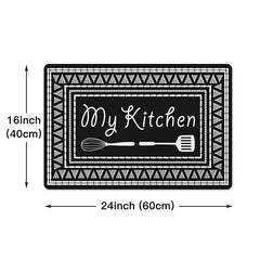 Kitchen Mat Non-Slip Rug Indoor Outdoor Mat Bedroom Decor Bathroom Mat Entrance Rug Door Mat