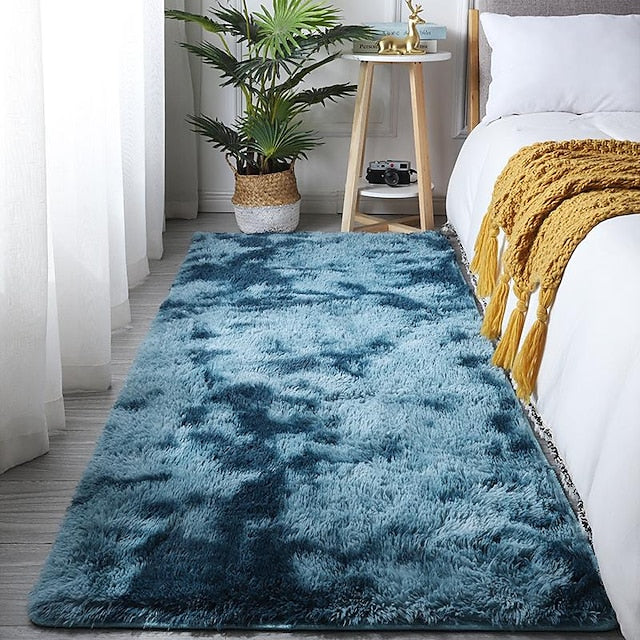 Floor Mat Carpet Bedroom Full Bedside Blanket Tie Dye Gradient Living Room Coffee Table Bay Window Carpet