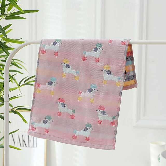 New Three-Layer Gauze Children'S Towel Breathable, Easy-To-Wash And Easy-To-Dry Children'S Towel Soft Cotton Face Towel