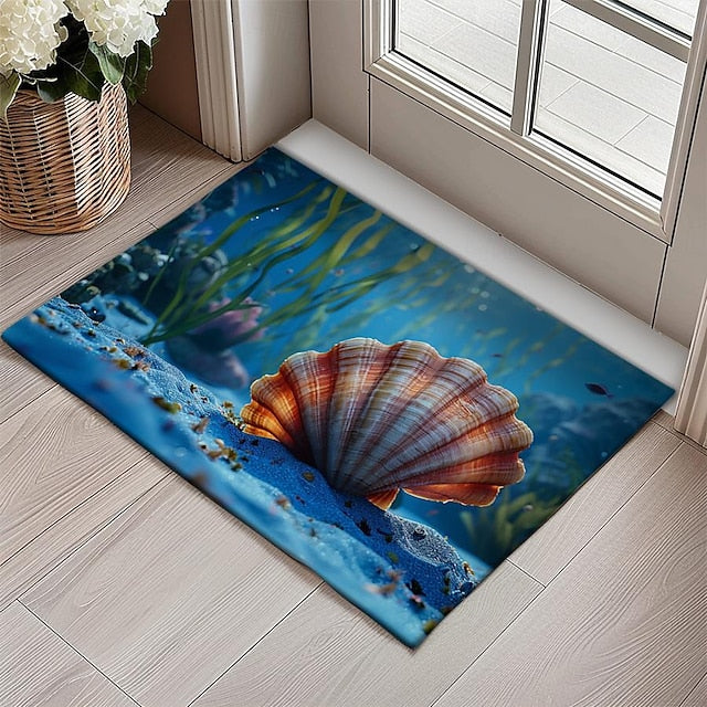 Octopus Doormat Kitchen Mat Floor Mat Non-Slip Area Rug Oil Proof Rug Indoor Outdoor Mat Bedroom Decor Bathroom Mat Entrance Rug