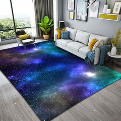 Galaxy Star Area Rug Rug for Livingroom Non Slip Floor Mat Bedside Livingroom Bedroom Indoor Outdoor