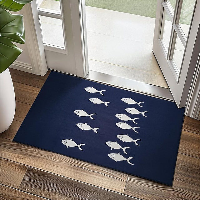 Sea Turtle Doormat Kitchen Mat Floor Mat Non-Slip Area Rug Oil Proof Rug Indoor Outdoor Mat Bedroom Decor Bathroom Mat Entrance Rug