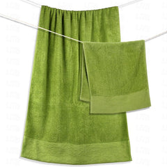 100% Cotton 3 PCS Towels Set Quick Dry, Extra Aborbent, Super Soft Towels Set 1 Handkerchief, 1 Sport Towel, 1 Bath Towel