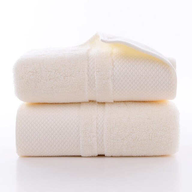 100% Cotton Towel Bath Towel Soft and Absorbent, Premium Quality Perfect Basics Hand Towel for Daily Use