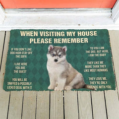 Cute Dogs Doormat Floor Mats Washable Rugs Kitchen Mat Non-Slip Oil Proof Rug Indoor Outdoor Mat Bedroom Decor Bathroom Mat Entrance Rug