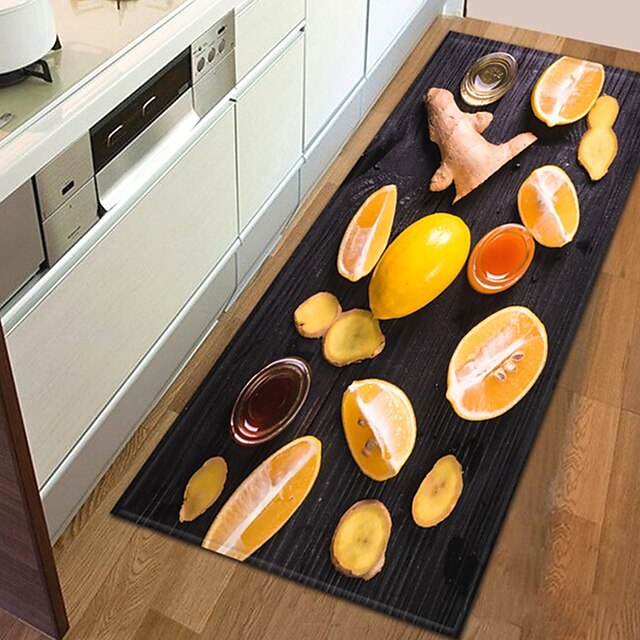 Vegetables Area Rug Kitchen Mat Non-Slip Oil Proof Floor Mat Livingroom Rug Indoor Outdoor Mat Bedroom Decor Bathroom Mat Entrance Rug Door Mat