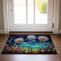 Dandelion Doormat Kitchen Mat Floor Mat Non-Slip Area Rug Oil Proof Rug Indoor Outdoor Mat Bedroom Decor Bathroom Mat Entrance Rug