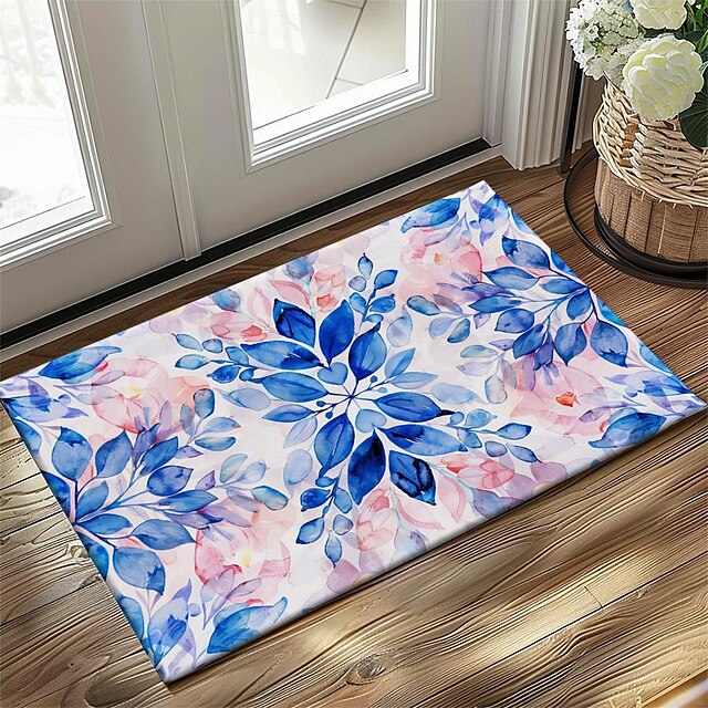 3D Flower Doormat Kitchen Mat Floor Mat Non-Slip Area Rug Oil Proof Rug Indoor Outdoor Mat Bedroom Decor Bathroom Mat Entrance Entryway Rug