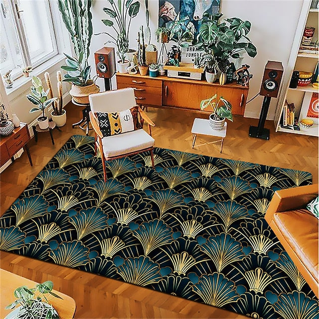 Art Deco Area Rug Kitchen Mat Non-Slip Oil Proof Floor Mat Livingroom Rug Indoor Outdoor Mat Bedroom Decor Bathroom Mat Entrance Rug Door Mat