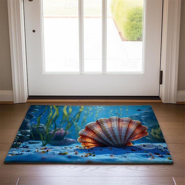 Octopus Doormat Kitchen Mat Floor Mat Non-Slip Area Rug Oil Proof Rug Indoor Outdoor Mat Bedroom Decor Bathroom Mat Entrance Rug