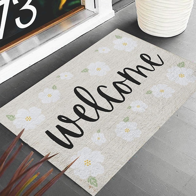 Sunflower Autumn Doormat Kitchen Mat Floor Mat Non-Slip Area Rug Oil Proof Rug Indoor Outdoor Mat Bedroom Decor Bathroom Mat Entrance Rug