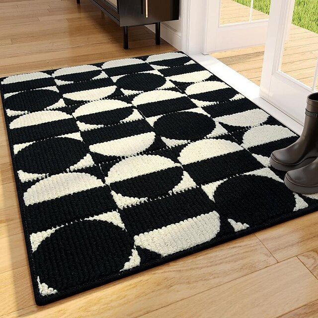 Checkerboards Doormat Kitchen Mat Floor Mat Non-Slip Area Rug Oil Proof Rug Indoor Outdoor Mat Bedroom Decor Bathroom Mat Entrance Rug